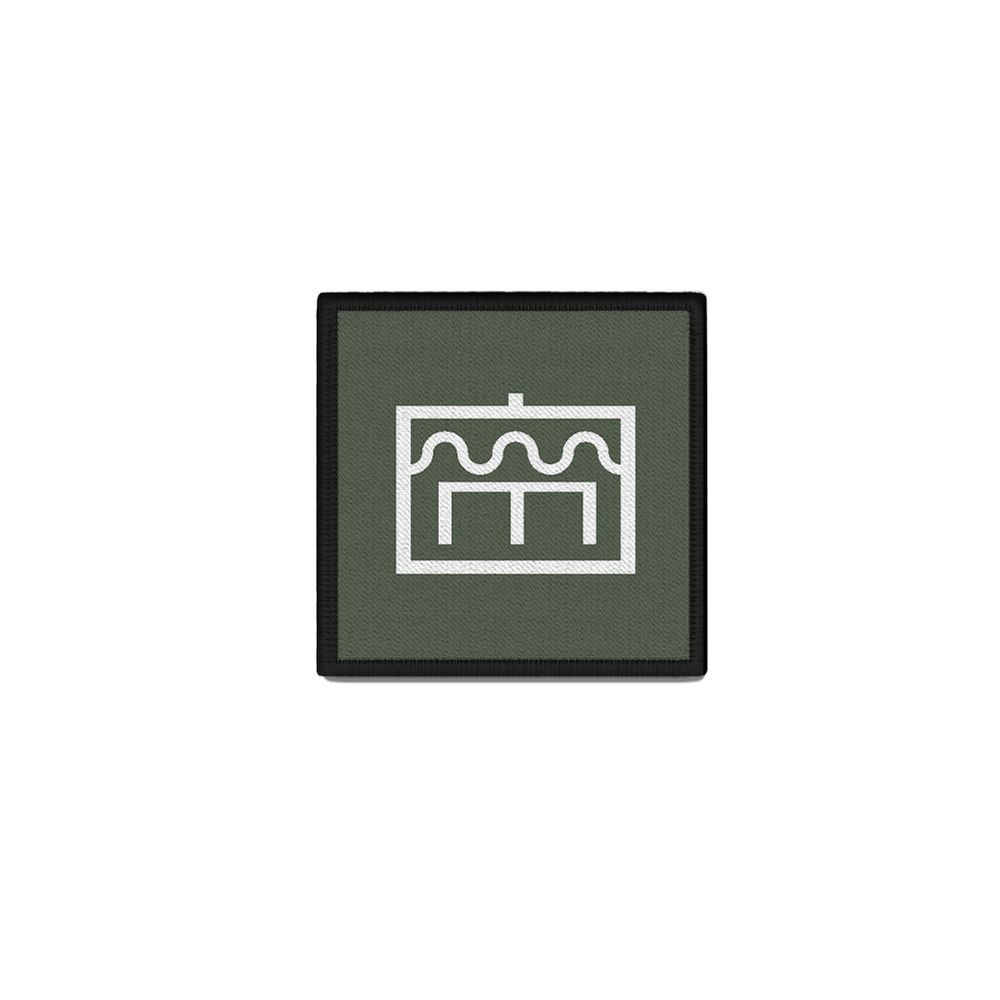 4x4 Quadrat Patch taktische Zeichen