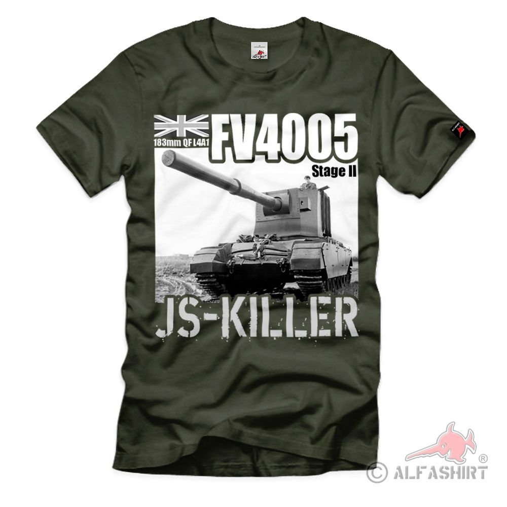 FV4005 Stage II Heavy Anti-Tank Britisher Panzer Centaur Prototyp T-Shirt#40379