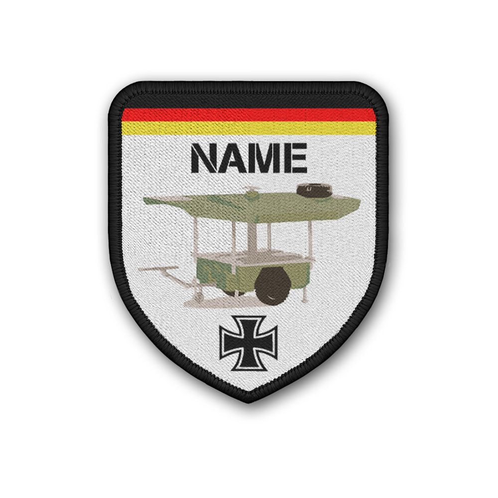 Patch 7,5x6,5cm Kreuz RK #K03638