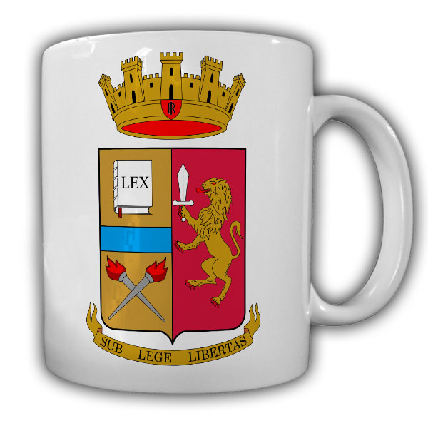 Tasse Polizia di Stato Italien Polzei PS Staatspolizei Abzeichen Wappen #21678