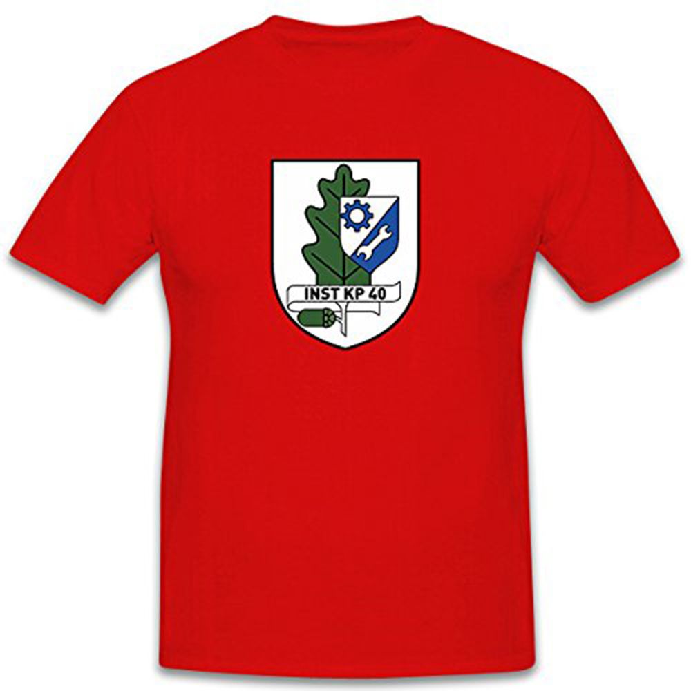 Inst Kp 40 Repair Company 40 Bundeswehr Coat of Arms Military T Shirt # 11326