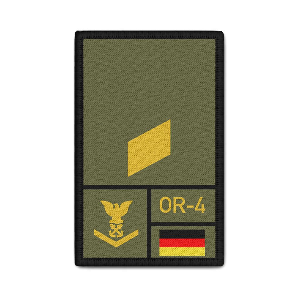 Rank Patch Bundeswehr Heer Luftwaffe Marine Oliv #BW-Patch