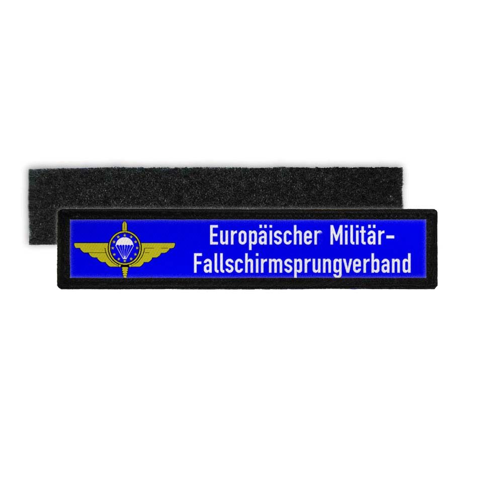 Namensschild Patch EMFV Europäischer Militär- Fallschirmsprungverband #24831