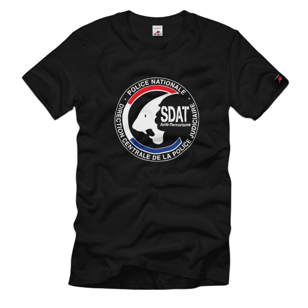 DCPJ SDAT Spezialeinheit SEK Direction centrale de la Police T Shirt #17583
