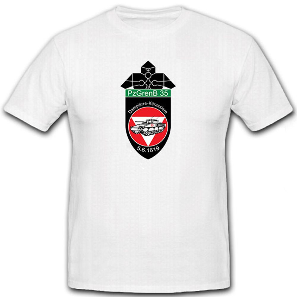 PzGrenB 35 Dampièrre Kürassiere Österreich - T Shirt #7286