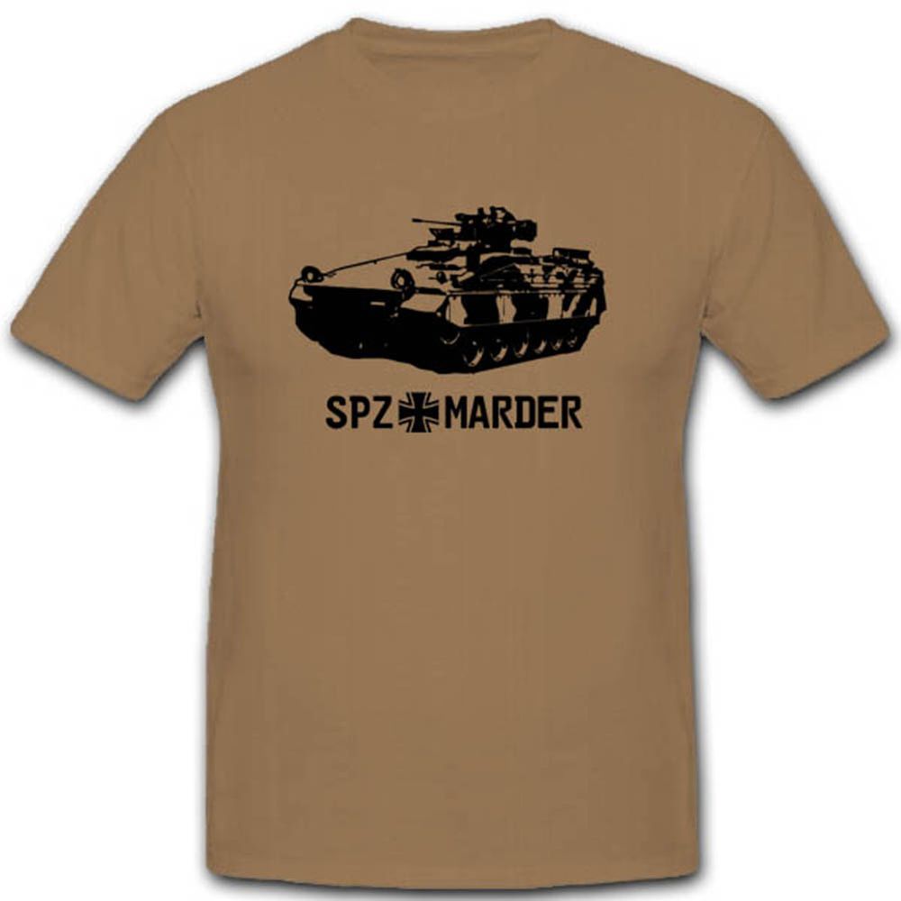 Spz Marder Schützenpanzer Heer Sonderkraftfahrzeug Bundeswehr - T Shirt #3556