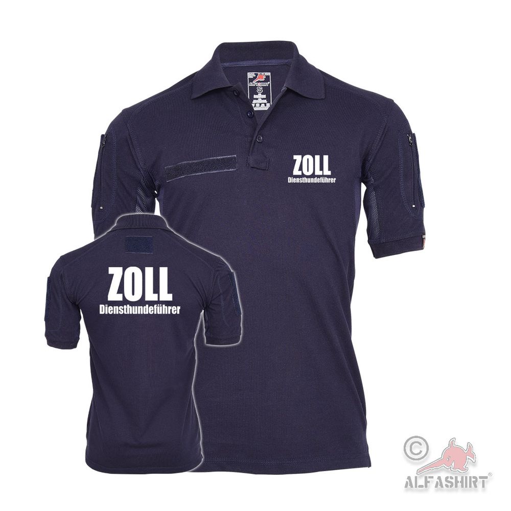 Tactical Poloshirt Zoll Diensthundeführer Zollhundeführer Beamter #45439