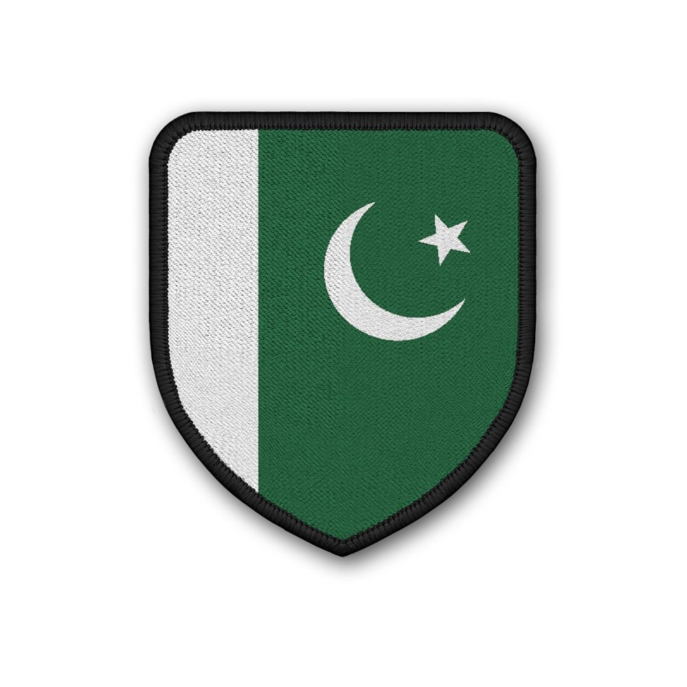 Patch Flagge von Pakistan Fahne Emblem Land Flagge Landesflagge Wappen #21517