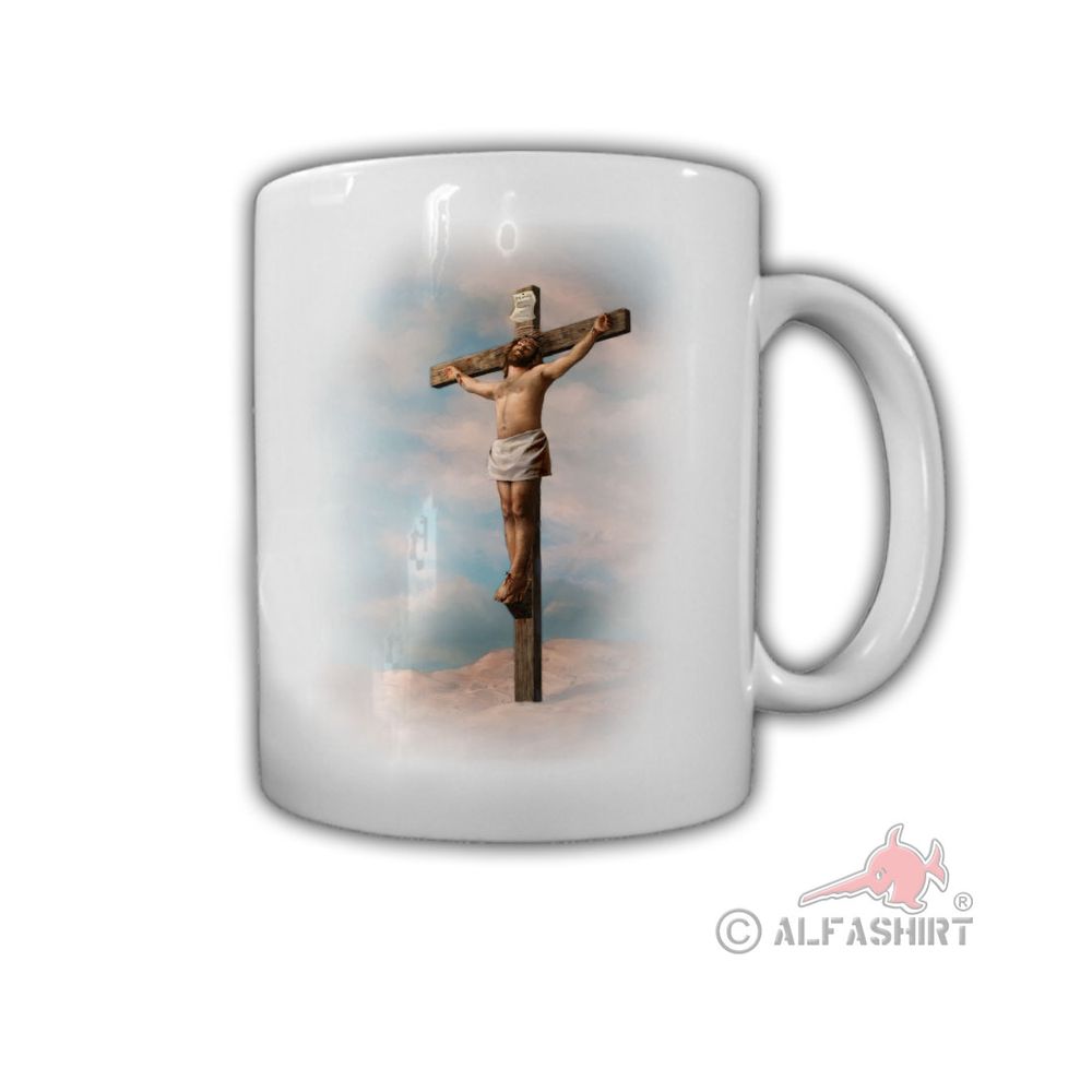 Crucifixion Jesus Christ Jesus from Nazareth Bible Religion Faith Mug # 27642