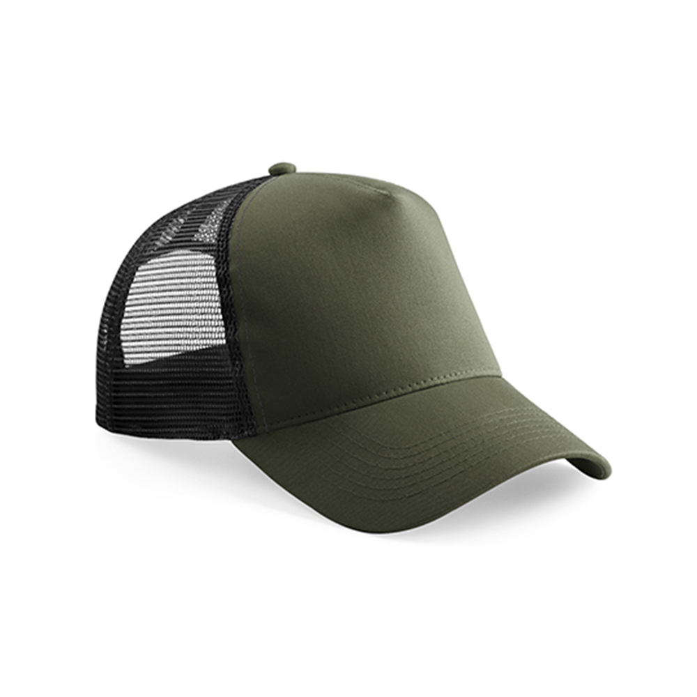 Trucker Cap Snapback Olive Green Black Baseball Cap #44954