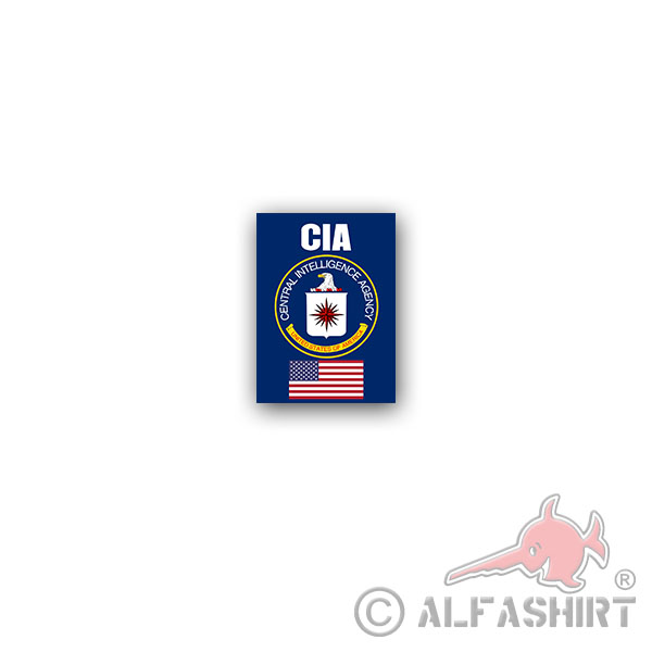CIA Aufkleber Central Intelligence Agency Auslandsgeheimdienst 5x7cm#A3602