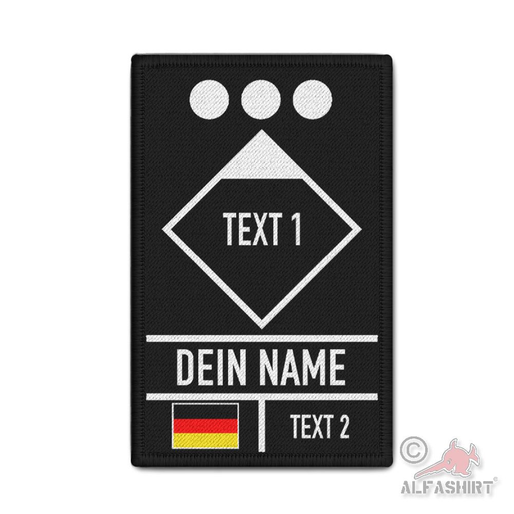 Patch Zugführer taktisches Zeichen Feuerwehr FF Rettungsdienst Uniform #45972