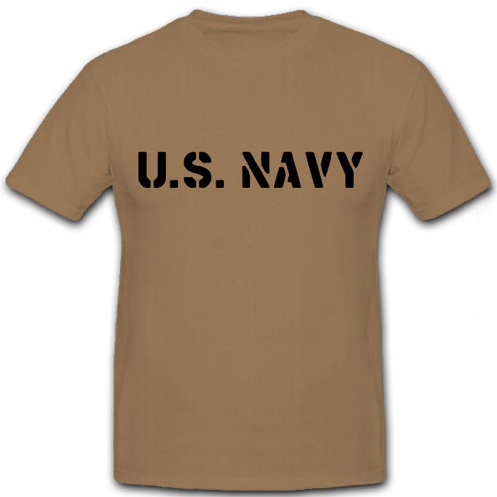 Us Navy - T Shirt Herren khaki #7096