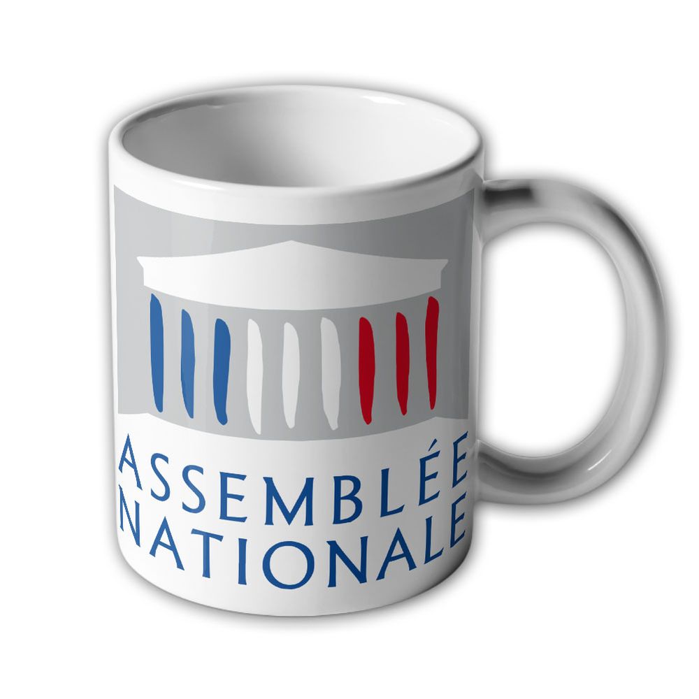 Tasse Assemblée nationale Nationalversammlung Frankreich Kaffee Becher#33901