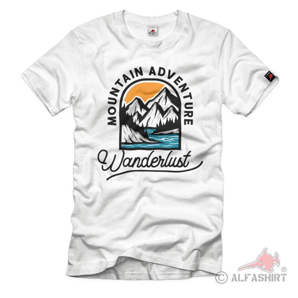 Outdoor Hiking Closeness to Nature Nature Forest Mountains T-Shirt#38993