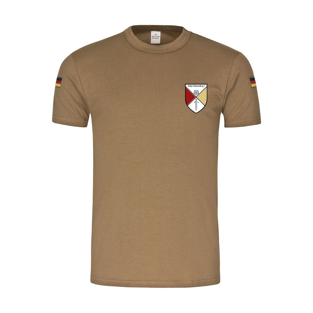 BwTropen StKp PzGrenBrig 1 Großverband Heer Bundeswehr Wappen T-Shirt#34933