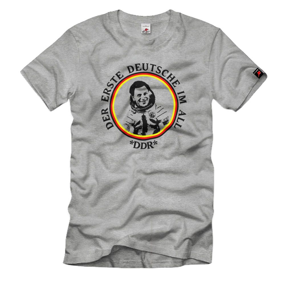 The first in space DDR NVA Major General Space Flight T-Shirt # 131