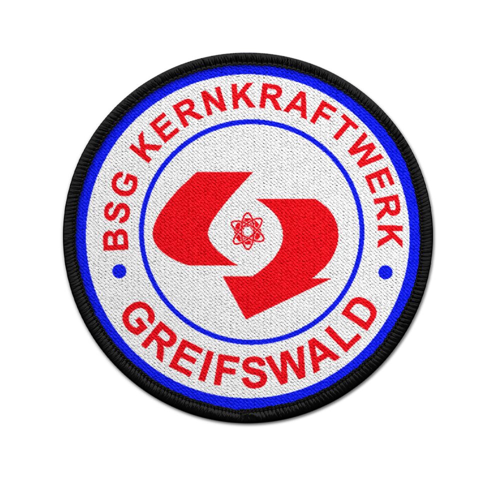 Patch DDR BSG Nuclear Power Plant Greifswald Company Sports Association East 9 cm # 34141