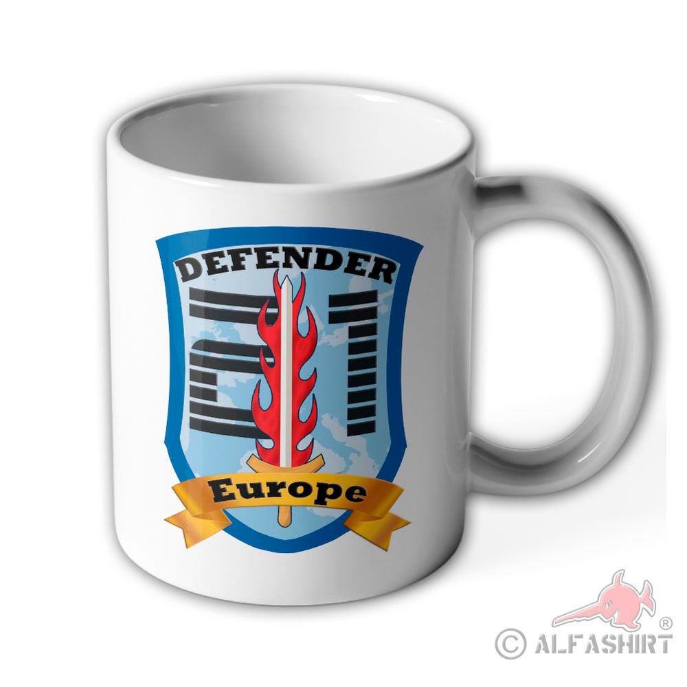 Tasse DEFENDER-Europe 21 Nato Übung Multinational Corps South-East #38526