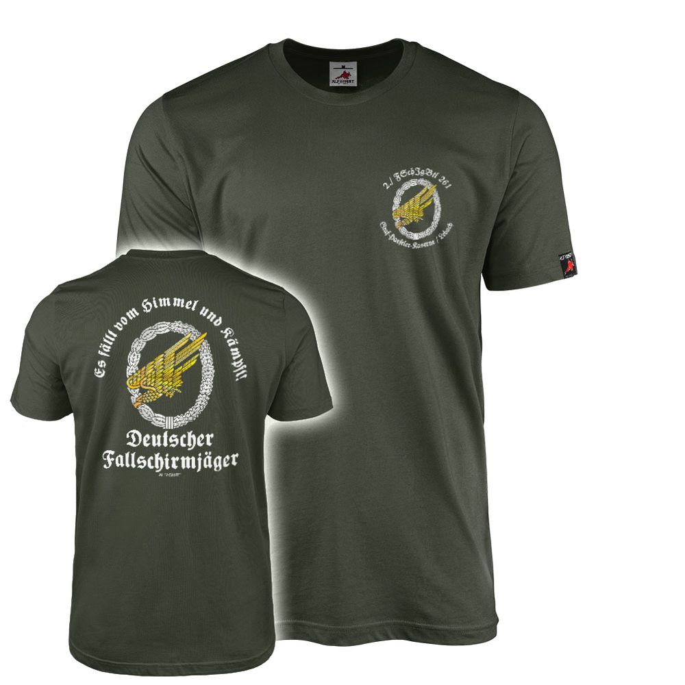 T-Shirt 2nd Company FSchJgBtl 261 Parachute Battalion #42893
