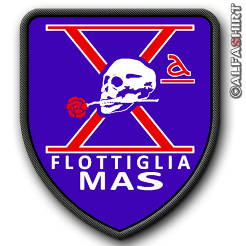 Patch / Aufnäher - Flottiglia MAS-Italien Kampfschwimmer Spezialeinheit #7614