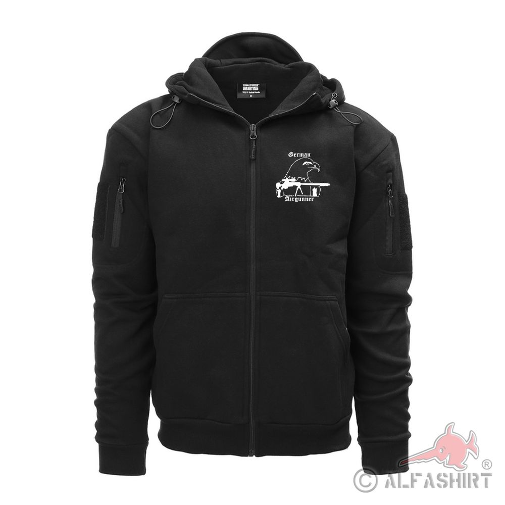 Tactical Hoodie Zipper German Airgunner Bundeswehr Scharfschütze Sniper #41008 Tactical Hoodie Zipper German Airgunner Bundeswehr Scharfschütze Sniper #41008