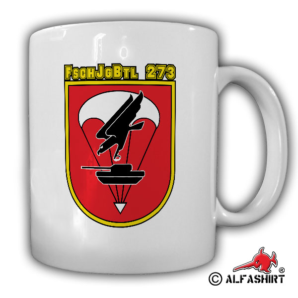 FschJgBtl 273 Fallschirmjägerbataillon Iserlohn Wappen Abzeichen Tasse #15766