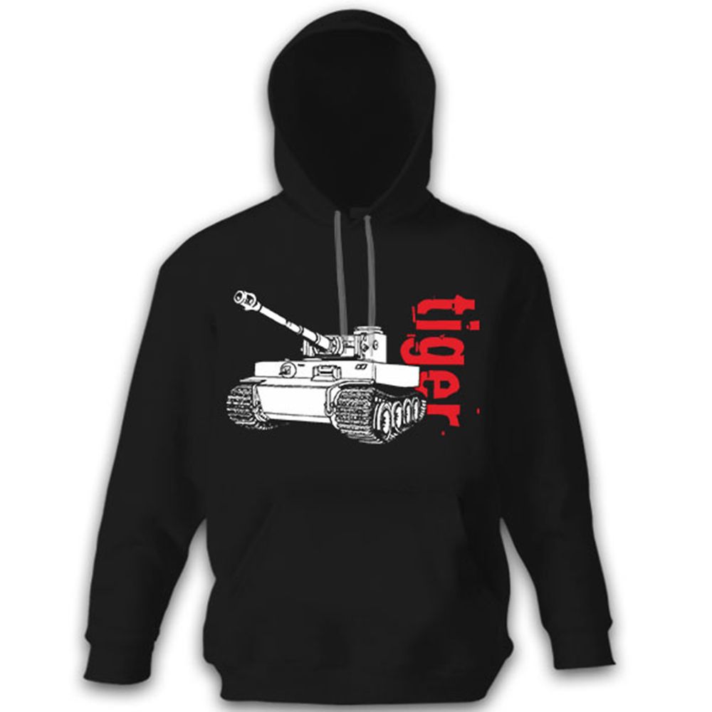 Tiger 1 Panzerkampfwagen VI Ausf. E Panzer WK 2 - Kapuzenpullover #10639