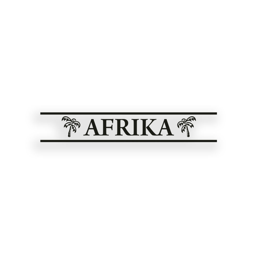 Afrikakorps Aufkleber Sticker 25x4 cm #A031