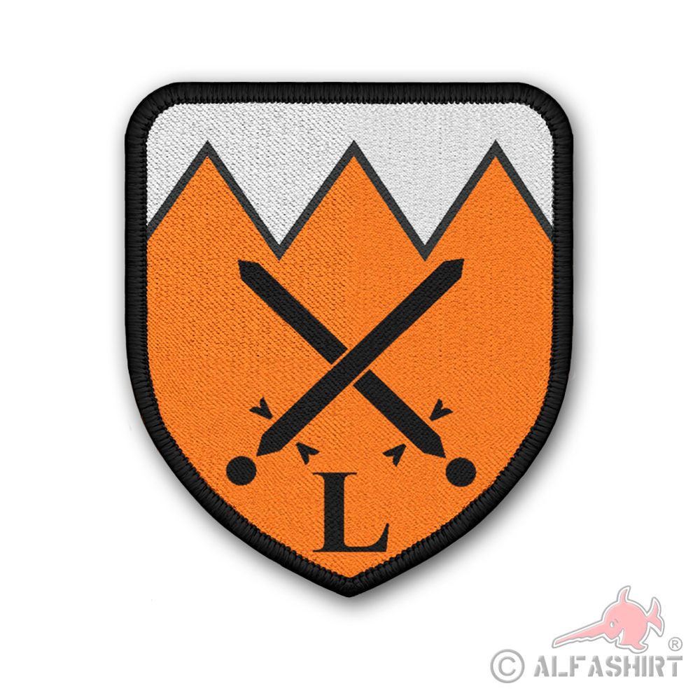 Patch Nato JägerLehrBataillon 353 altes Wappen Hammelburg JgLehrBtl #40158