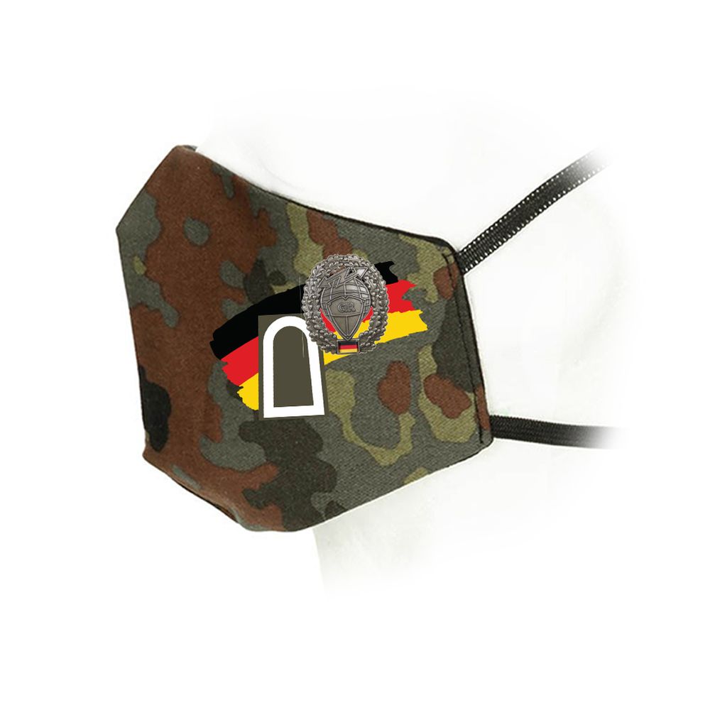 Flecktarn mask cyber and information space attacks Bundeswehr # 35944