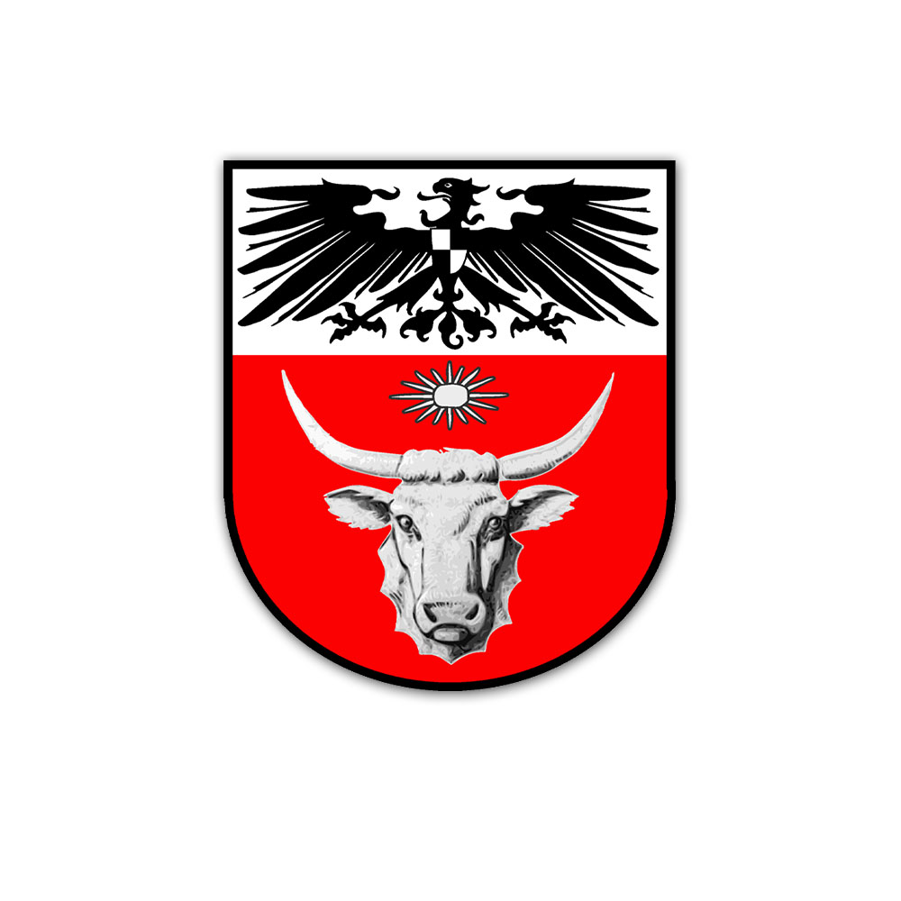 Deutsch Südwestafrika Kolonie Namibia Aufkleber Schutztruppen 7x6cm #A5495