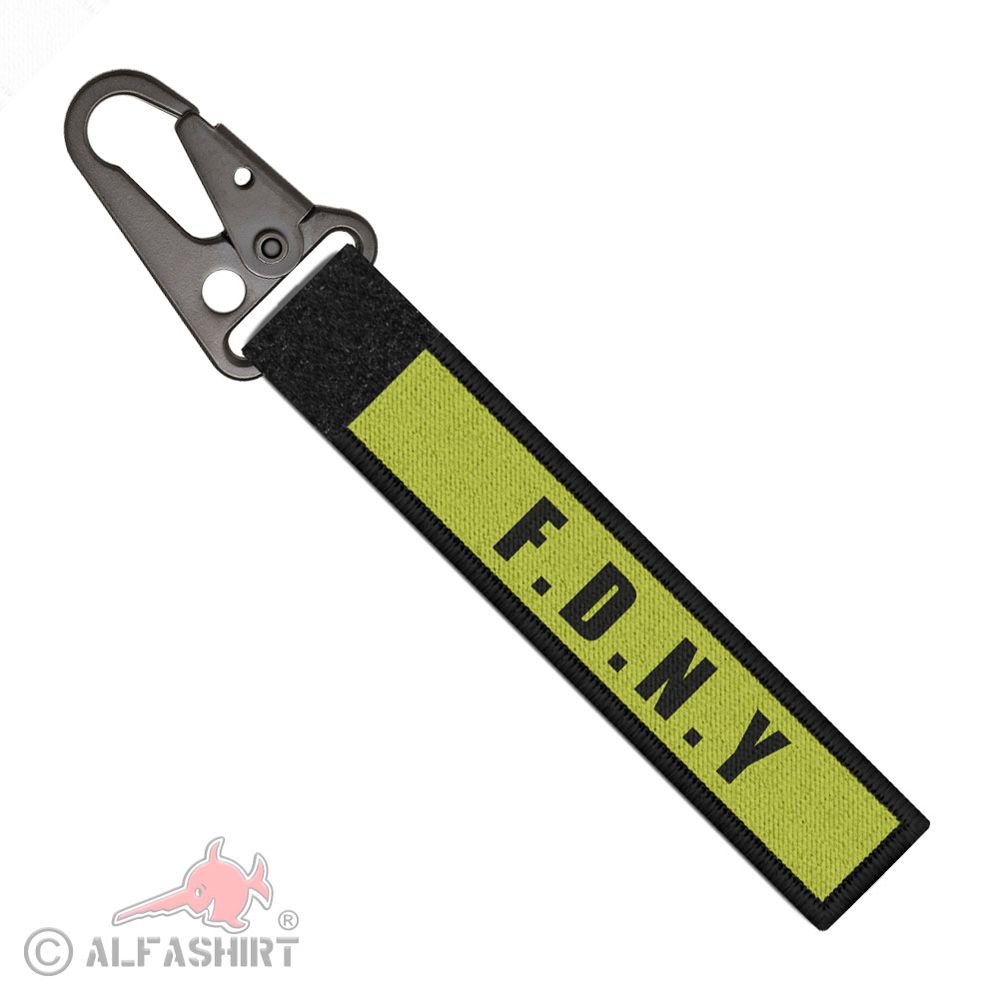 Tactical Keychain Department New York Fire Department Fire Fighter # 37955