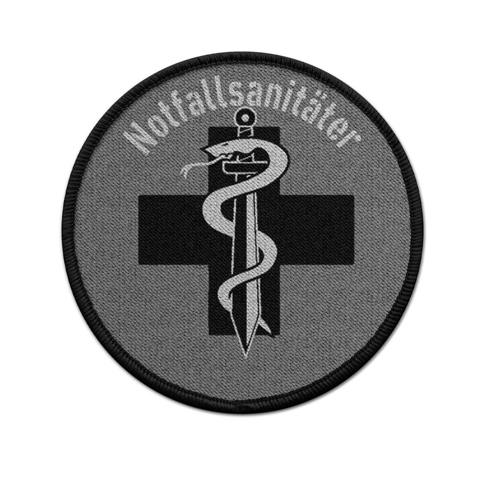 Patch Notfallsanitäter Aufnäher Klett Rettungsdienst Rettungs Bundeswehr #30772