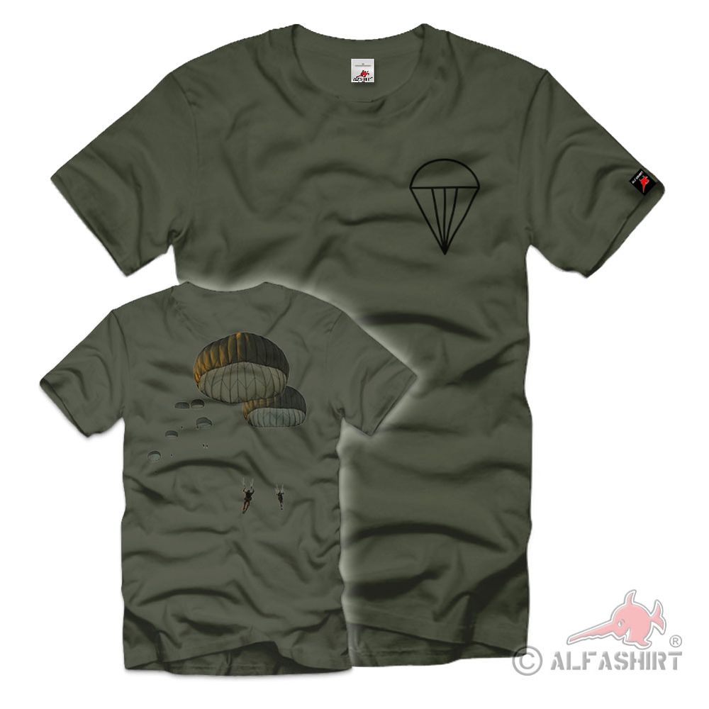 Parachutist Luftwaffe Army Soldier BW Bundeswehr T-Shirt #39316