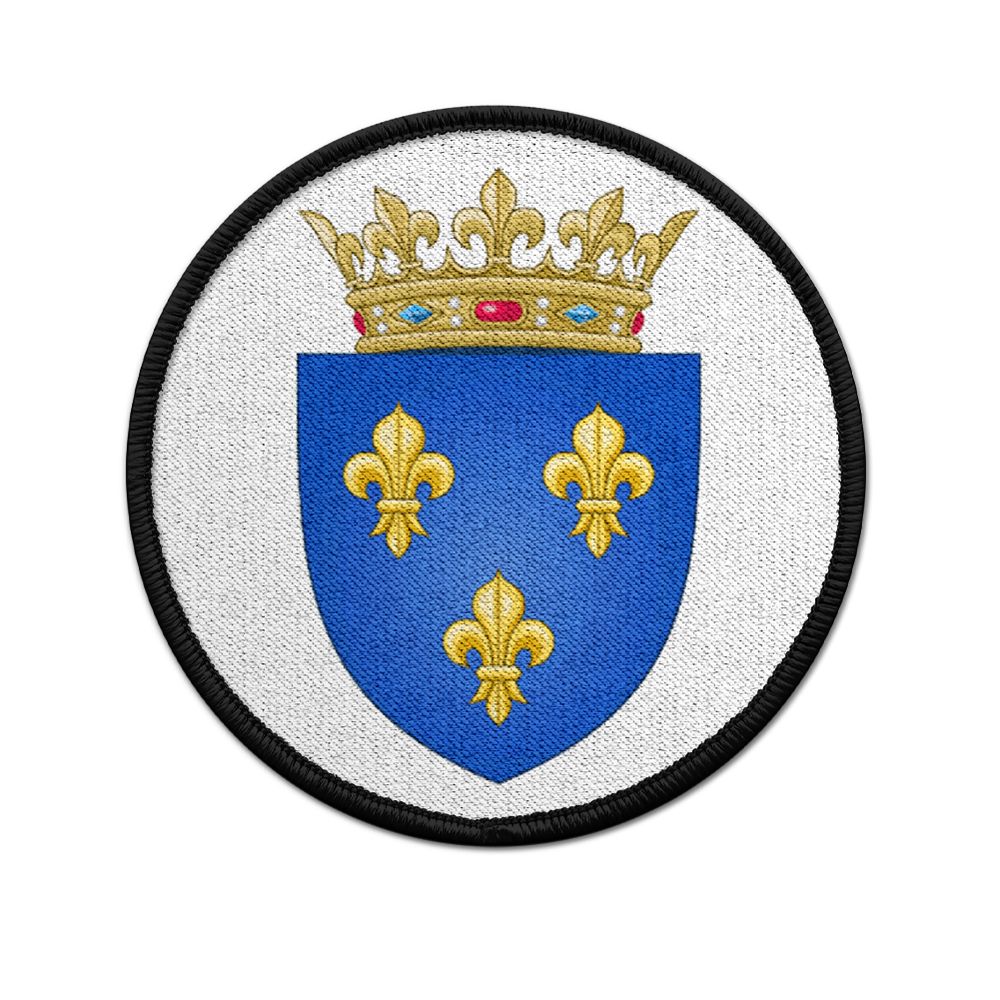 Patch Frankreich Fleurs de lys 1376-1589 Abzeichen Paris Mittelalter #32901