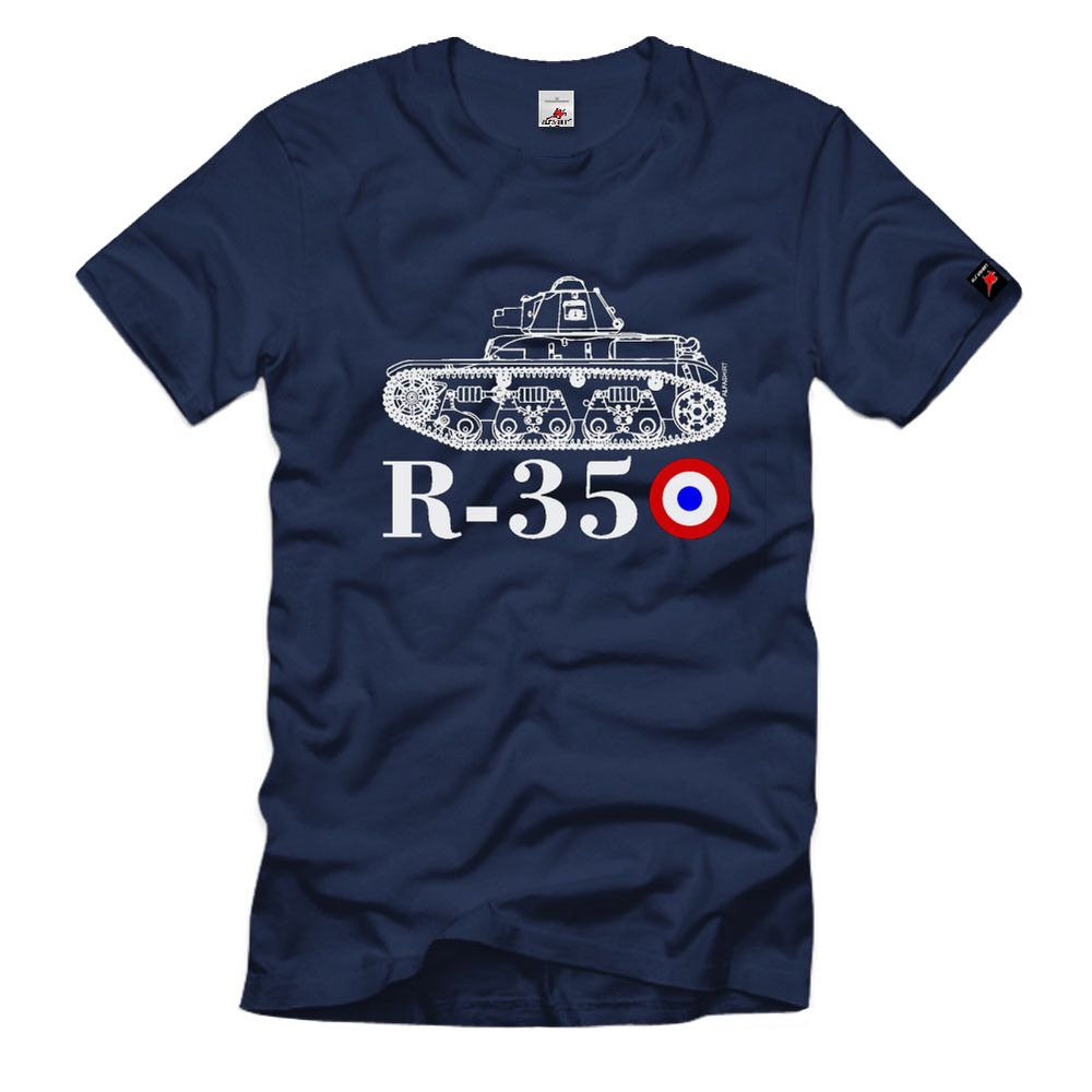 R-35 Tank French Tank Division Cuirassée de Réserve T-Shirt # 32693