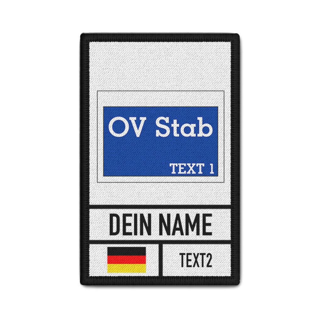 Patch Fachgruppe OV Stab Personalisiert #38543