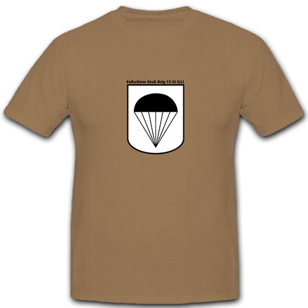 Fallschirm StuG Brig 12 XI LL Fallschirm Sturmgeschütz Brigade T Shirt #5260