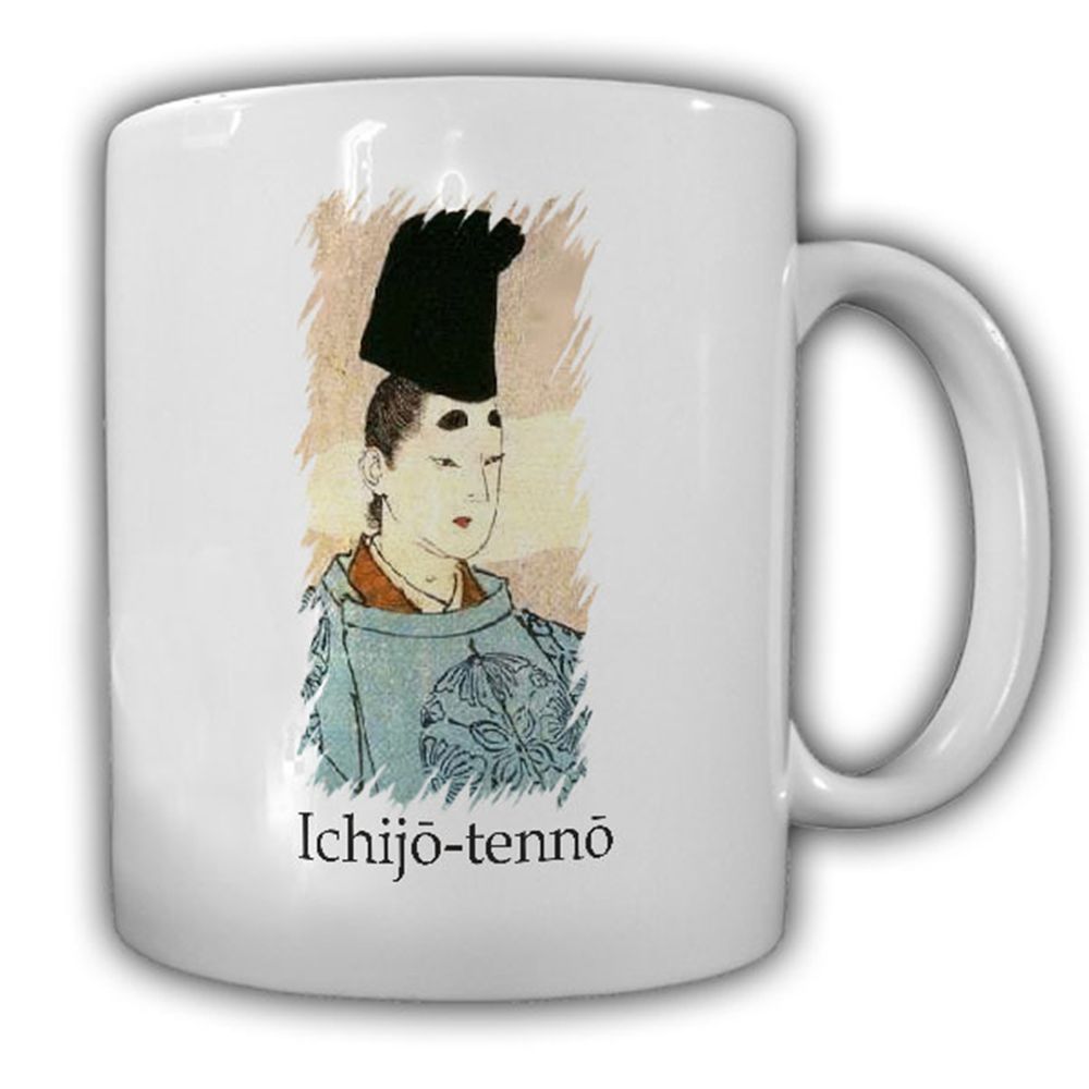 Ichijō-tennō Kaiser Japanisch Antike Herrscher 986 Kōgō Fujiwara Tasse #16703