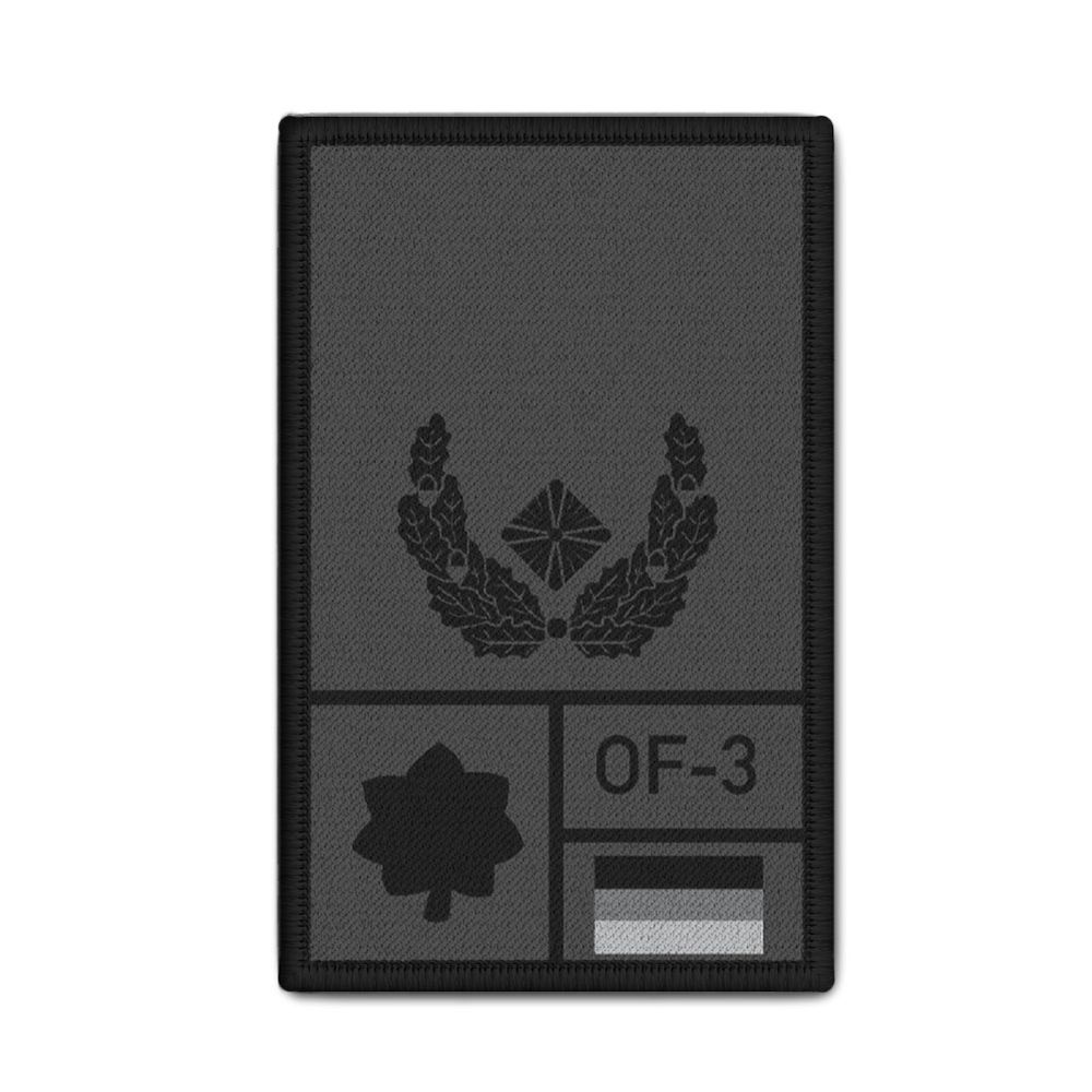 Rank Patch Bundeswehr Heer Luftwaffe Marine Grau #BW-Patch