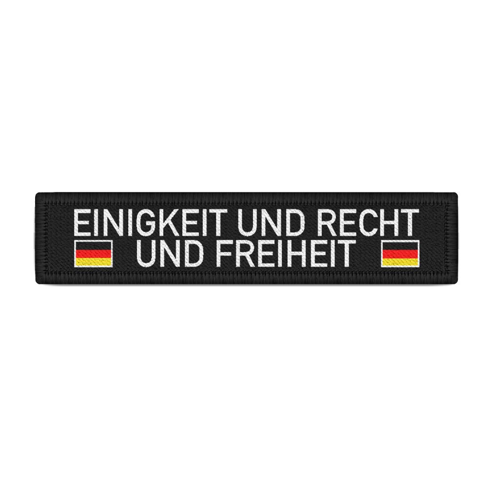 Name Patch Unity Right Freedom Germany National Anthem Patch # 27755