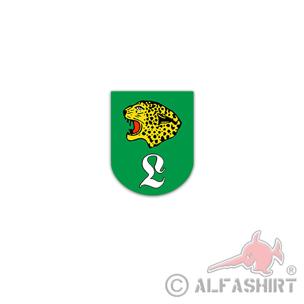 Aufkleber/Sticker PzJgLKp 90 Panzerjägerlehrkompanie Panzerjäger 6x7cm A3043