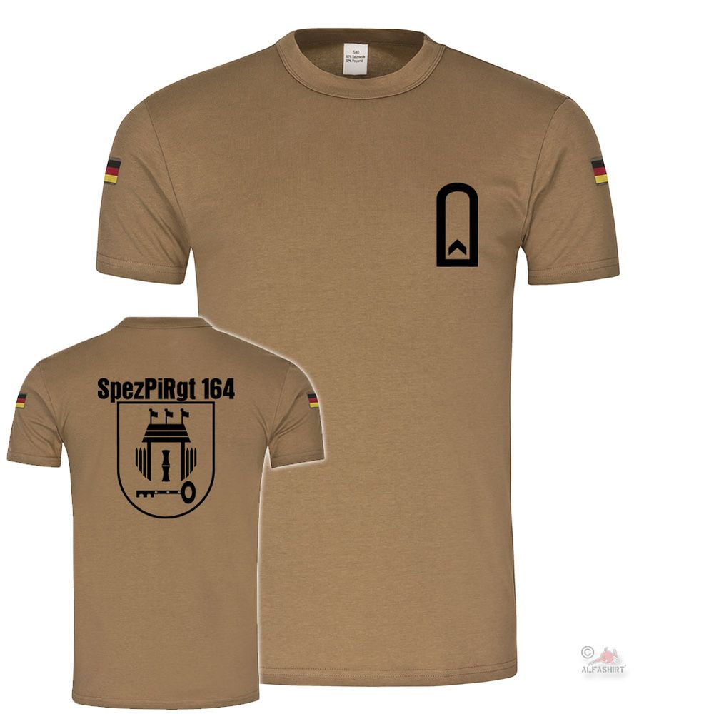 Fw SpezPiRgt 164 Spezialpionierregiment Feldwebel Husum BW Tropenshirt #20113