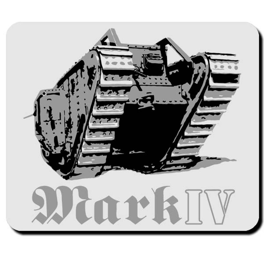 Militär Heer Britischer Wk Kampfpanzer England Mark IV Panzer - Mauspad PC #16599