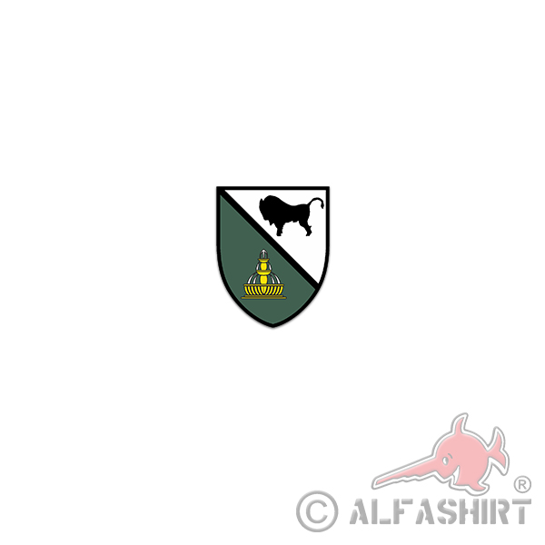 Aufkleber/Sticker PzBtl 363 Panzerbataillon BW Heer PzGrenBrig 6x7cm A3377