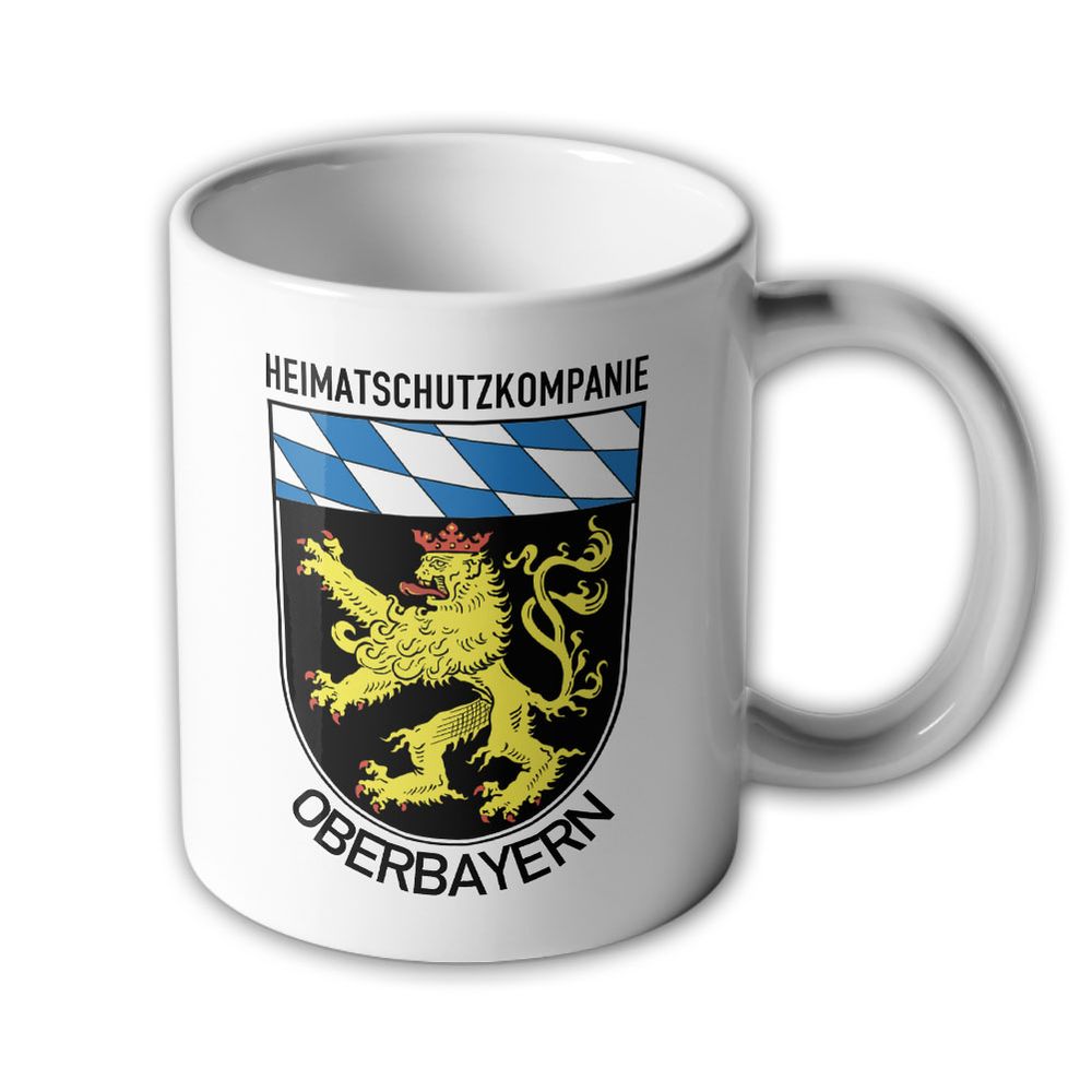 Tasse HSchKp Oberbayern Heimatschutzkompanie BW Kompanie Emblem#37451