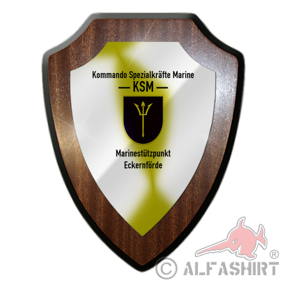 Heraldic shield KSM naval base Eckernförde Marie Spezialkräfte # 27085