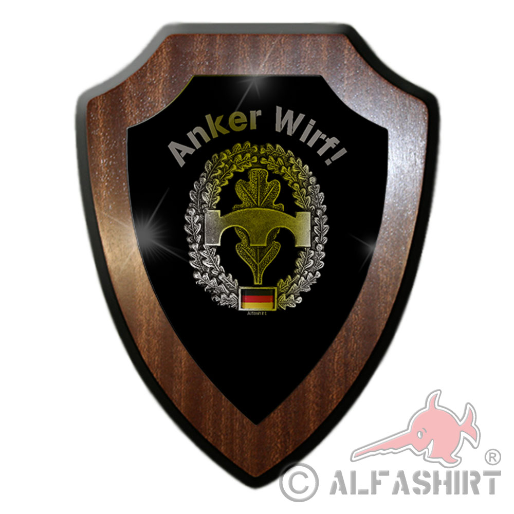 Heraldry of Luck off anchor Throwing Pioneer Force Group Army # 27066