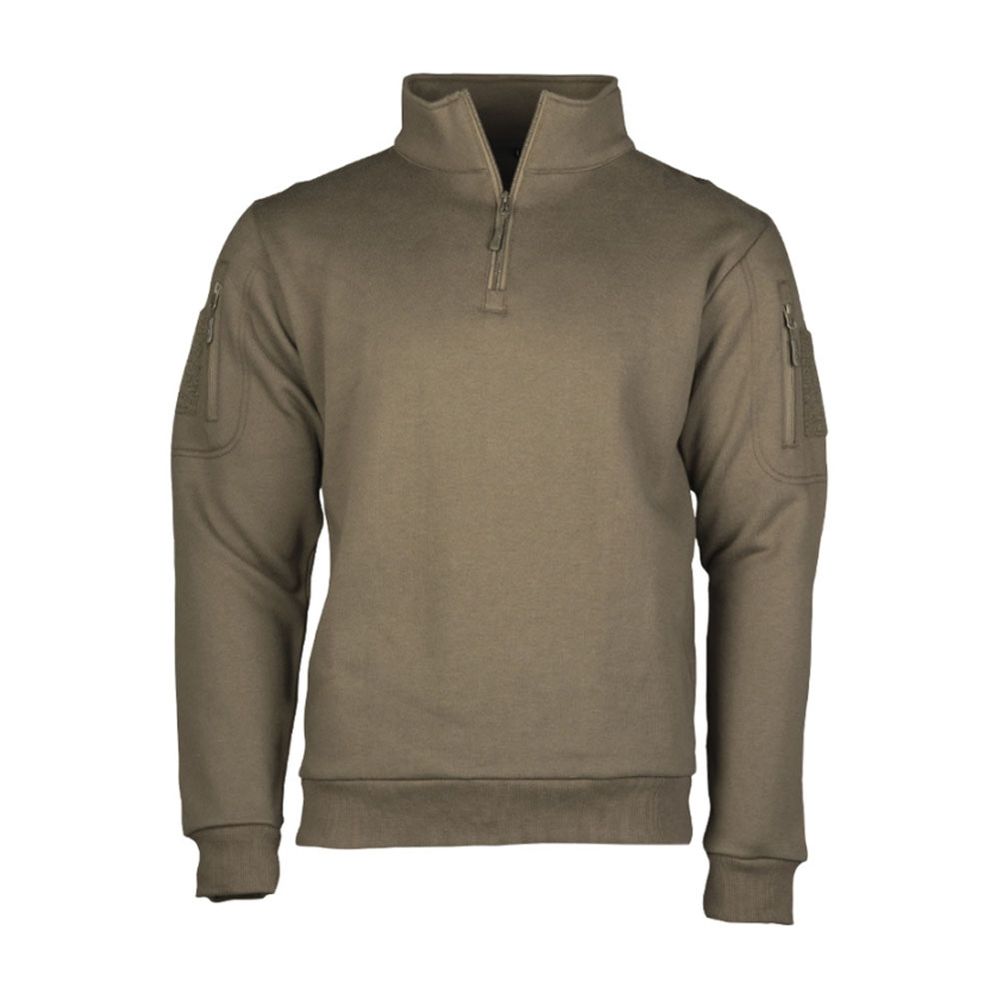 Tactical multifunction sweater sweatshirt zipper Velcro surfaces operational clothing